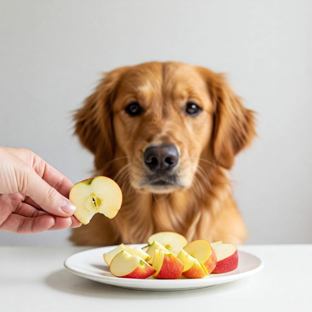 Healthy Apple Treat for Dogs