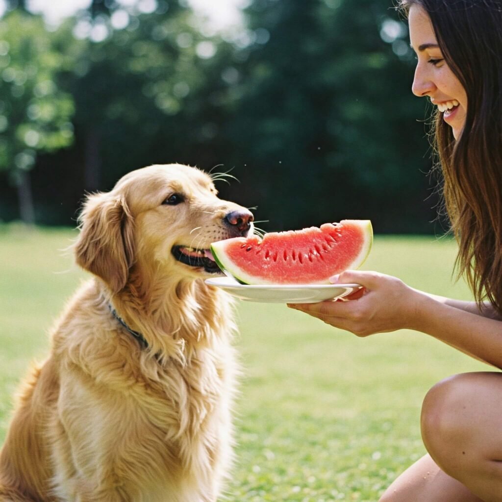 Refreshing Watermelon Treat for Dogs
